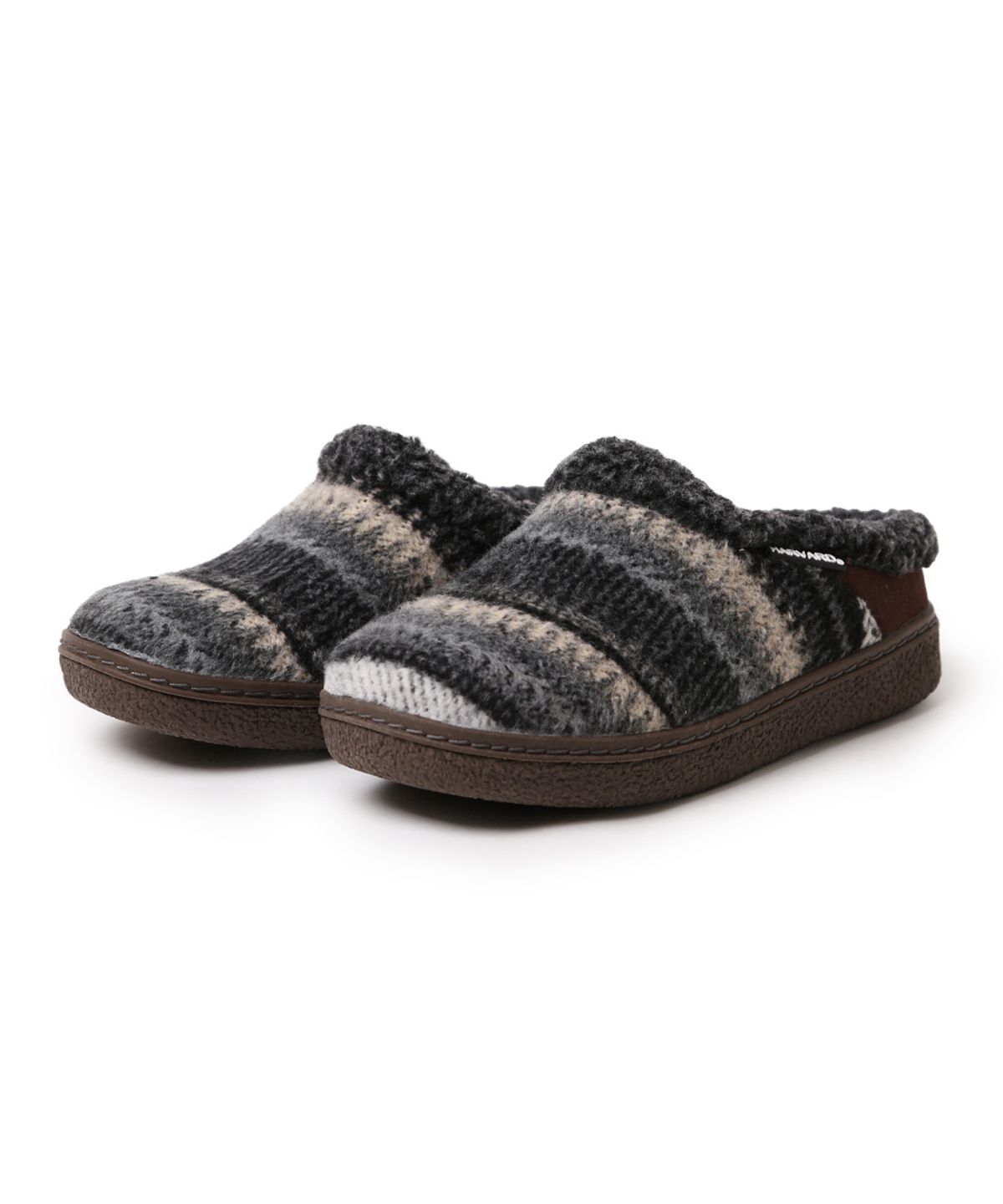 하버드 슈즈(HARVARD SHOES) 케빈 겨울  슬립온 캠핑 블로퍼 블랙 오렌지