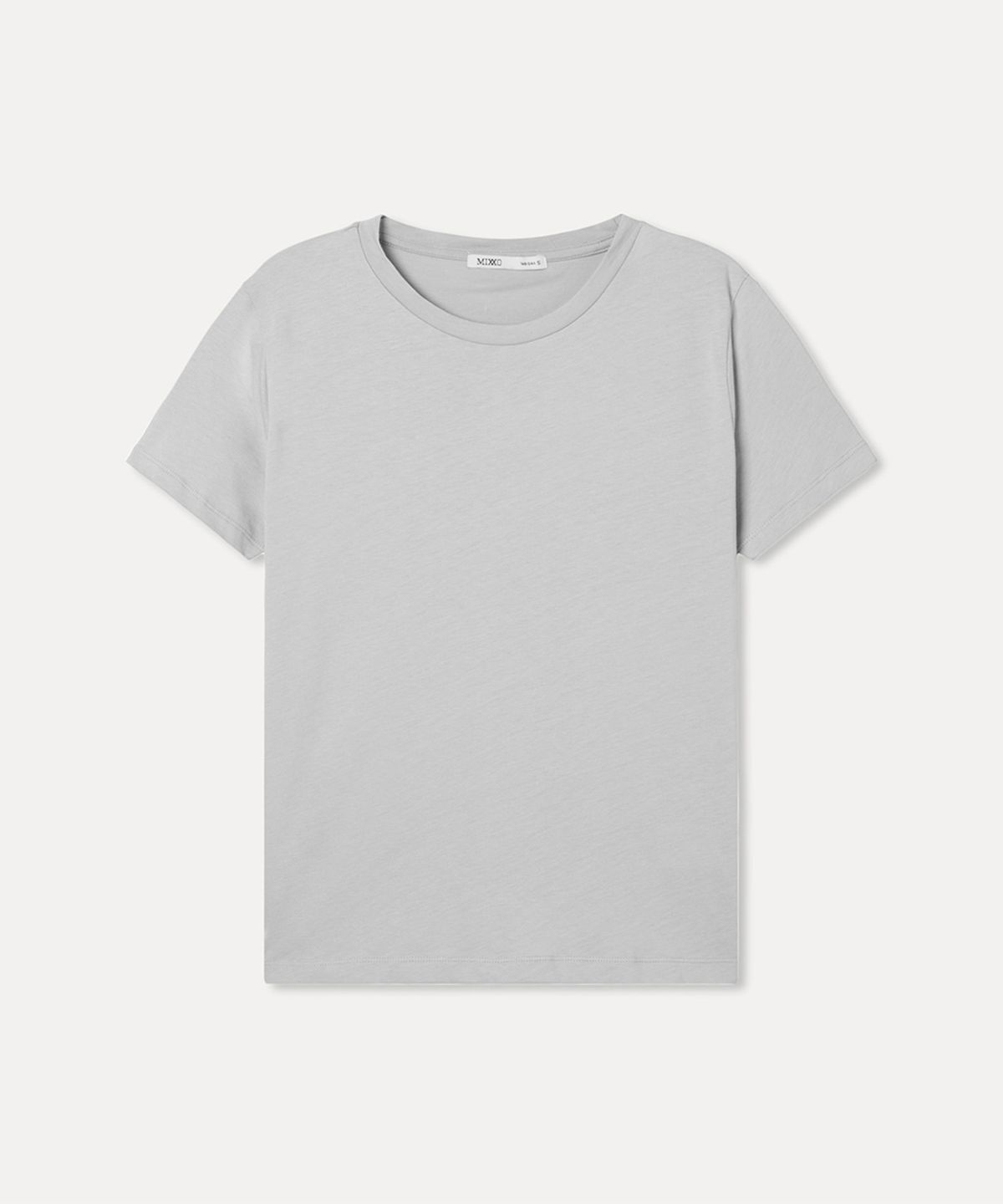 미쏘(MIXXO) 수피마 코튼 R넥 반팔 티셔츠_MIWHWG320A