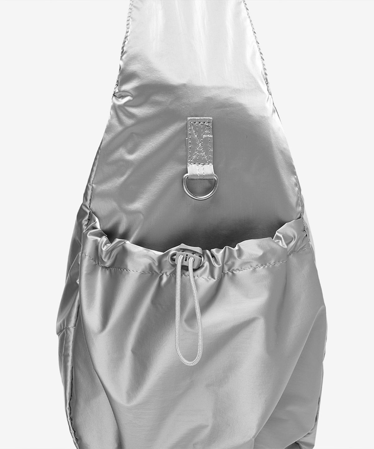 뉴발란스(NEW BALANCE) NBGCGSW107 / 글로시 빅 숄더토트백 (SILVER)