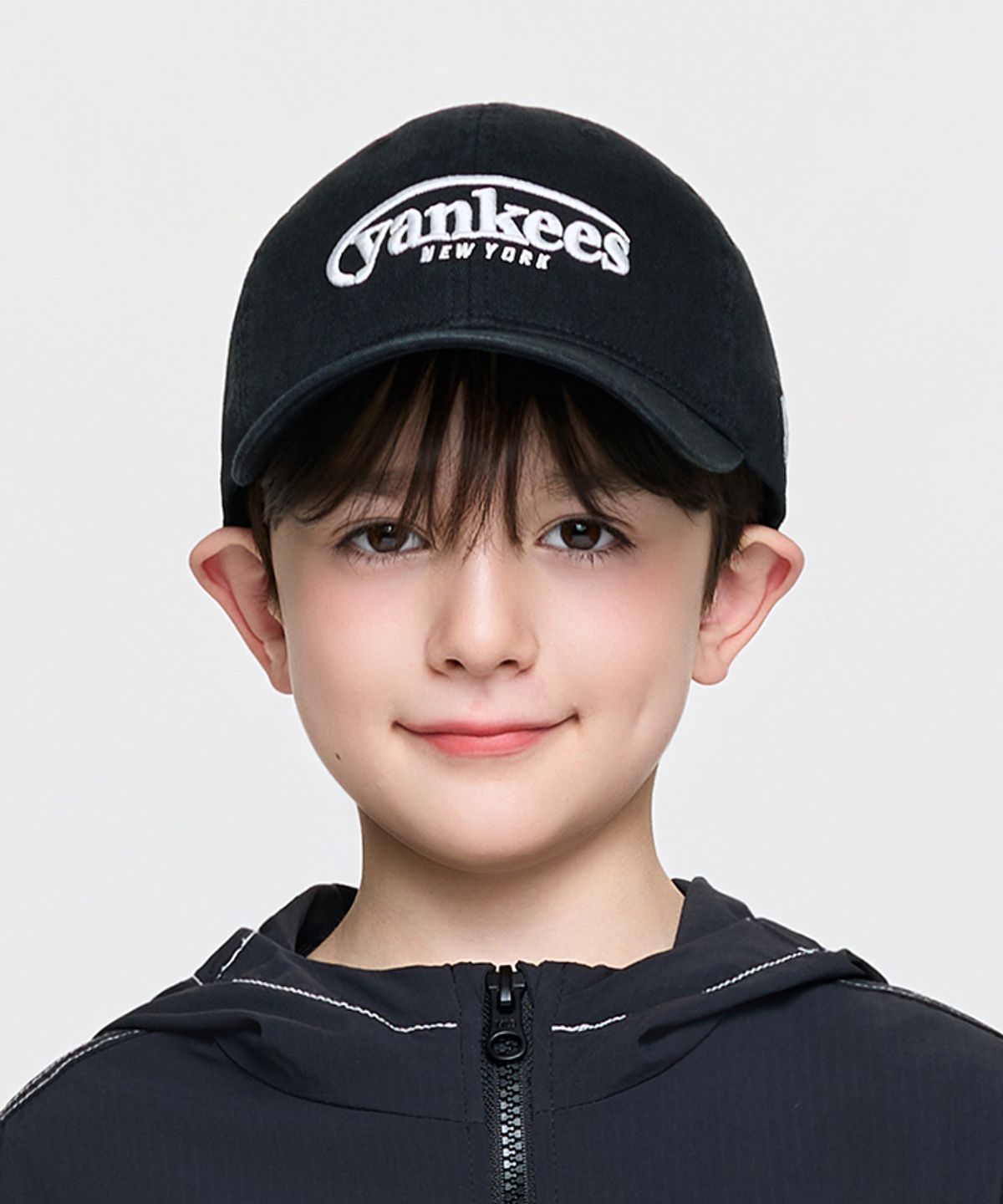 엠엘비 키즈(MLB KIDS) 젤리 볼캡 NY (Black)