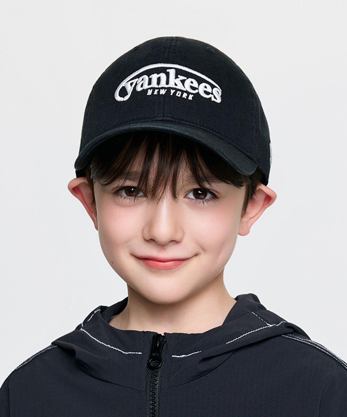 엠엘비 키즈(MLB KIDS) 젤리 볼캡 NY (Black)