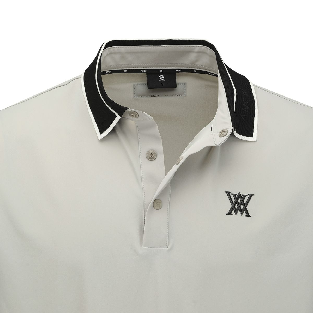 어뉴골프(ANEW GOLF) MEN CAMO LOGO POINT SHORT T-SHIRT _LK