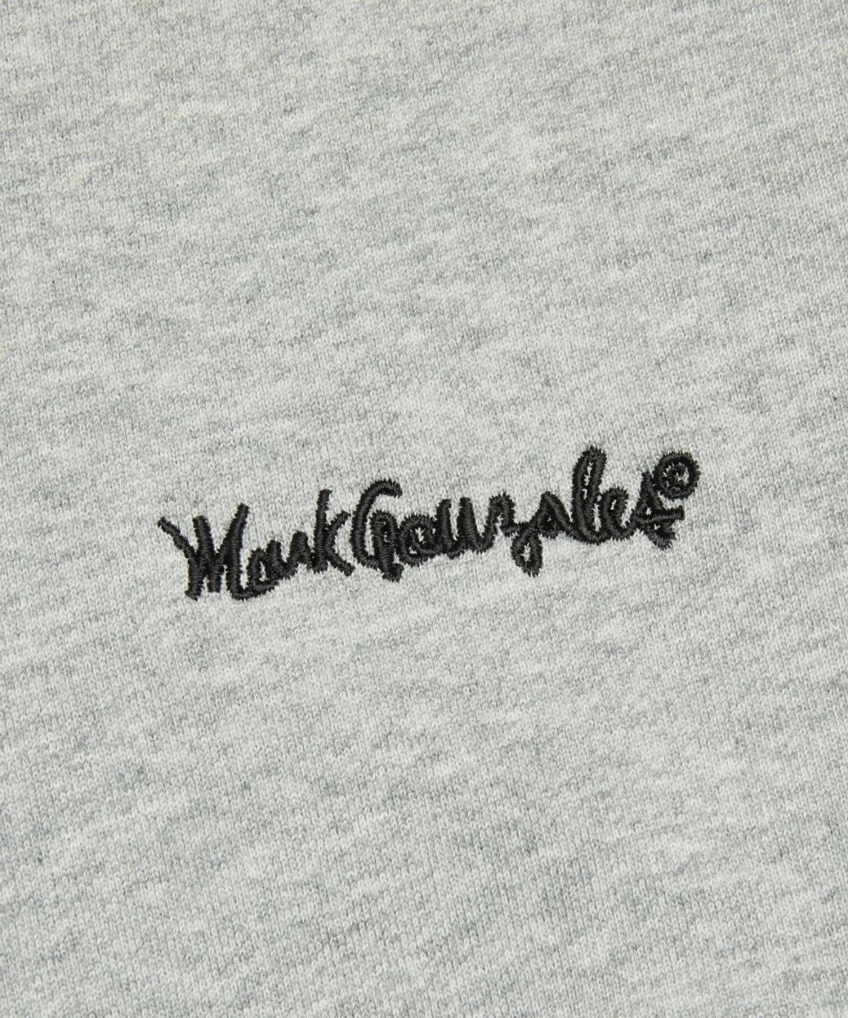 마크곤잘레스(MARK GONZALES) 사인로고 밑단 스트링 스웨트후디 - M/GREY
