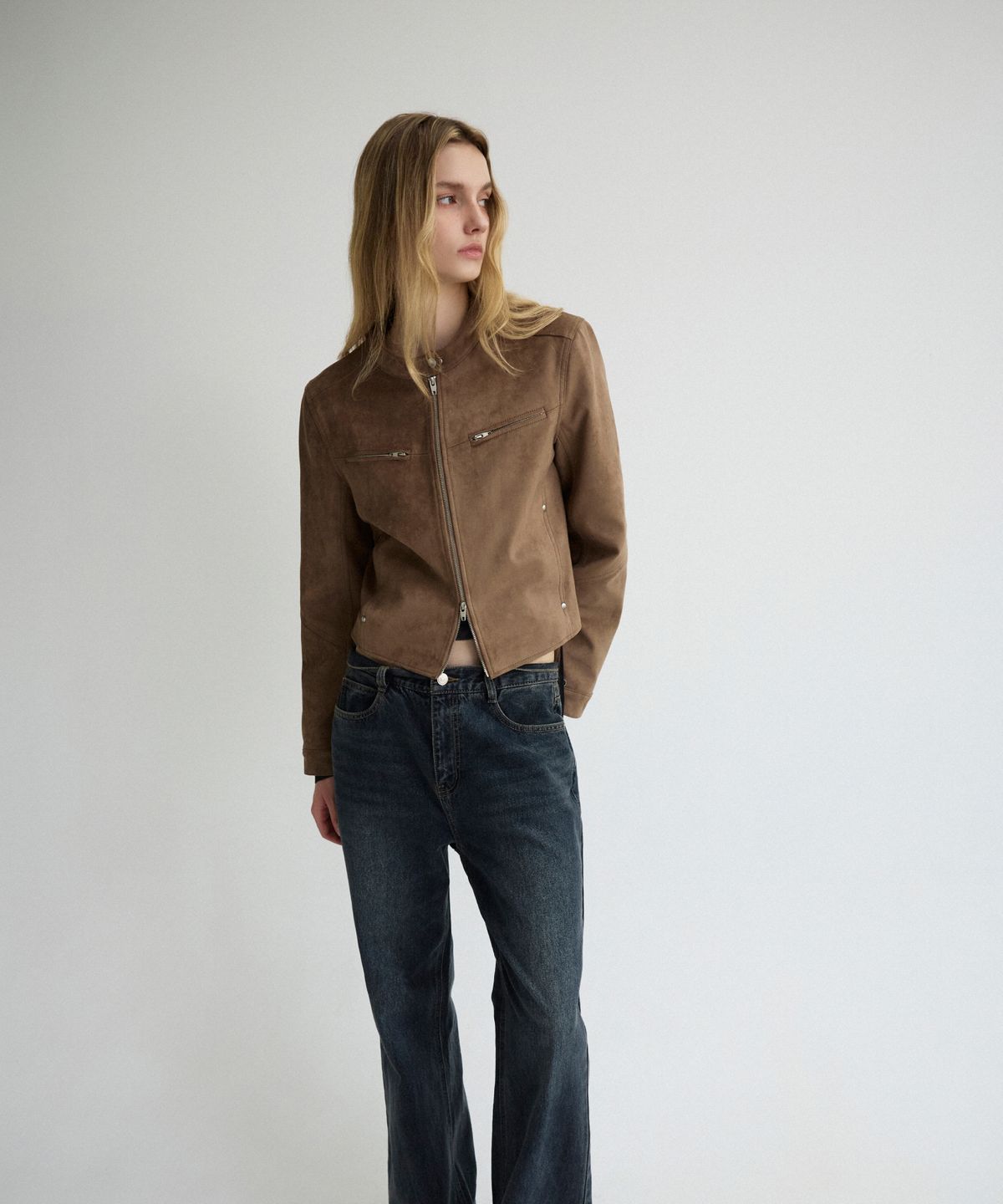 미쏘(MIXXO) 바이커 자켓_MIWJLG90QG