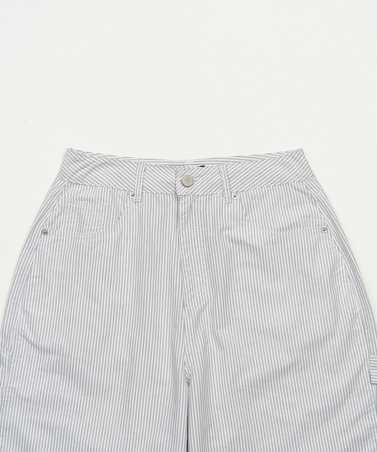 토피 우먼(TOFFEE WOMEN) W 스트라이프 카펜터 팬츠 (BLACK)