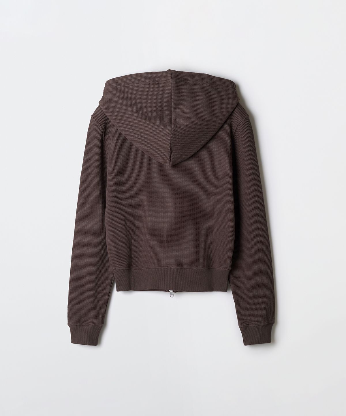 스파오(SPAO) 여성 와플 후드 집업_SPMZG23G02