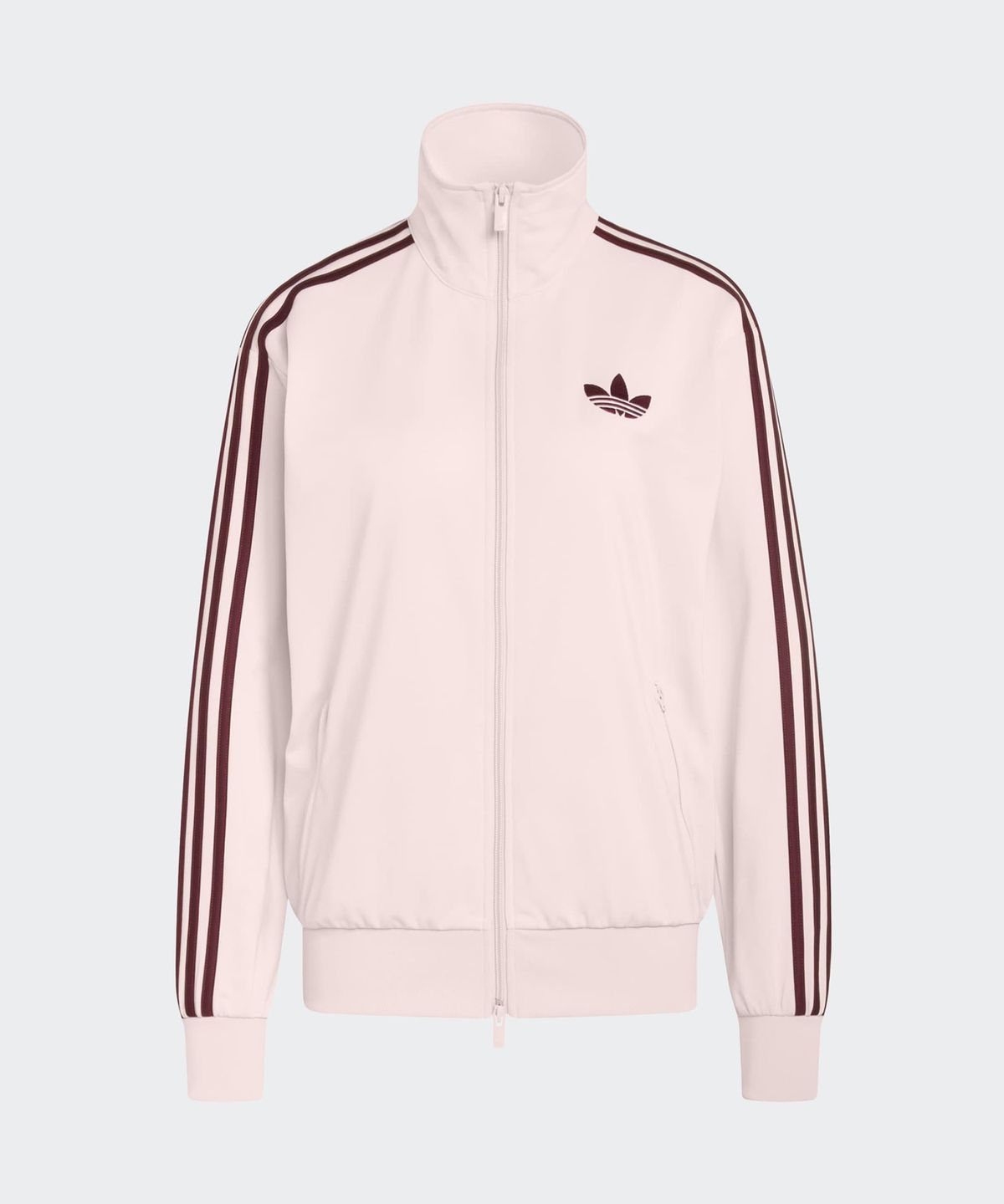 아디다스(ADIDAS) 파이어버드 루즈 트랙탑 - 샌드핑크:마룬 / KT4606