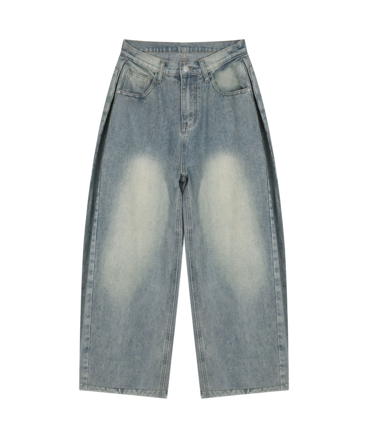 엔티이티(NTET) Noir side pintuck denim pants (light blue)
