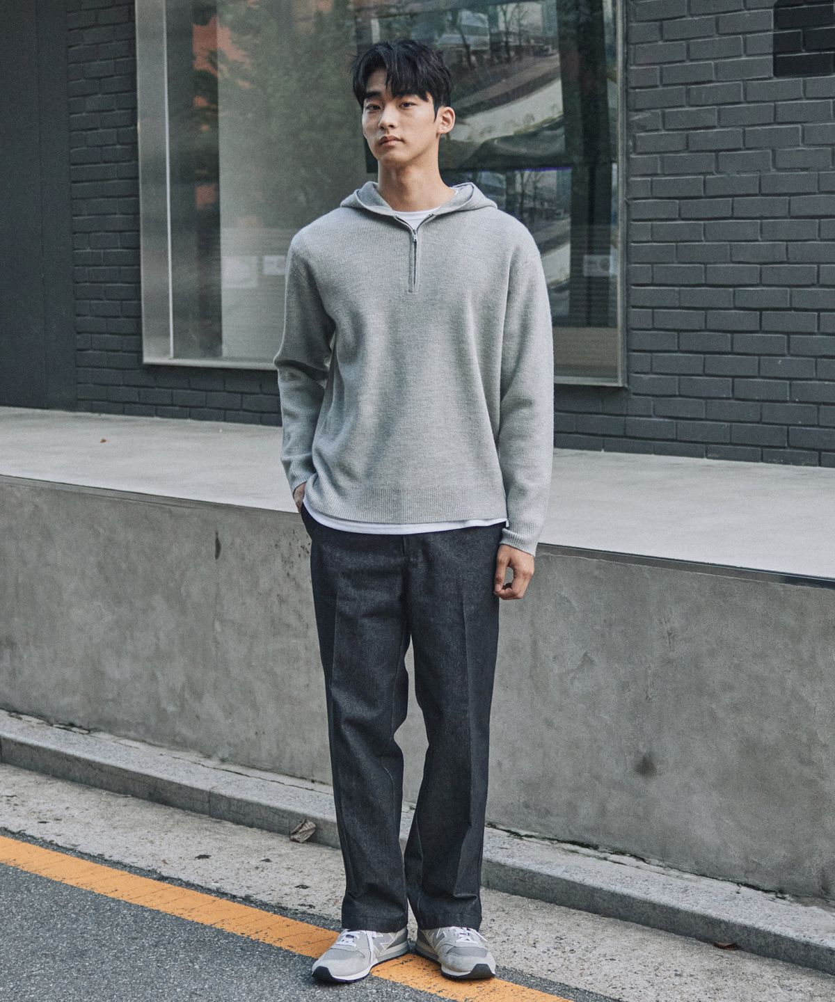 에스티코(STCO) CODIGALLERY 시티 컴포트 논페이드 팬츠 블랙 (스트레이트핏)_CPAVC01NSB