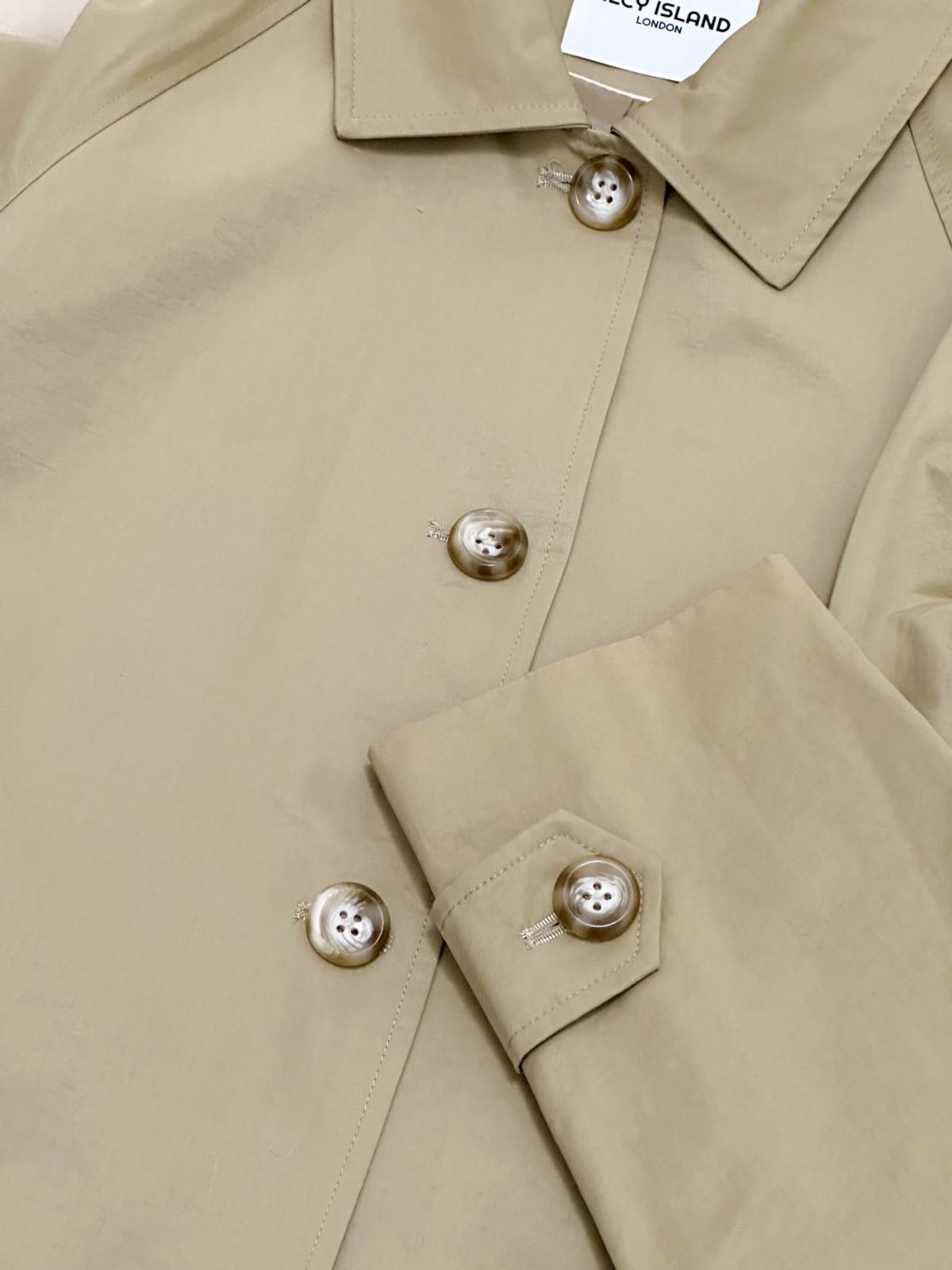 엘시 아일랜드(ELCY ISLAND) Harper Trench Shorts Jacket