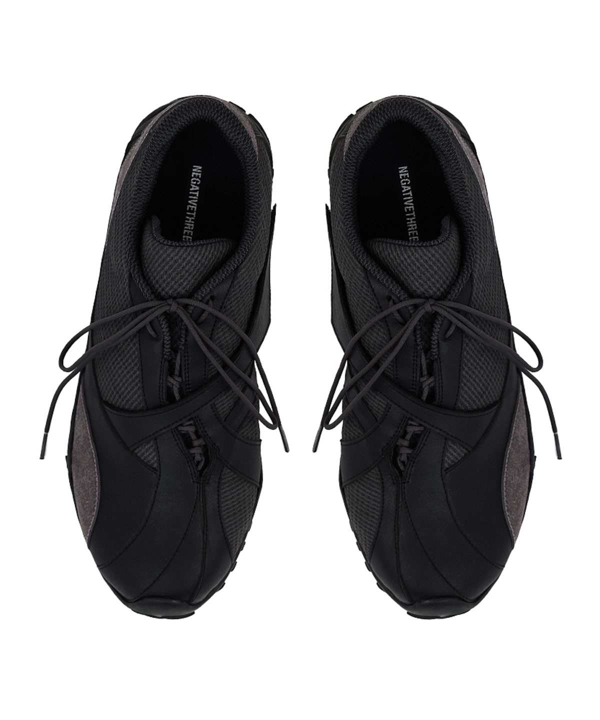 네거티브쓰리(NEGATIVE THREE) Asymmetry No.3 Sneakers_Multi Charcoal