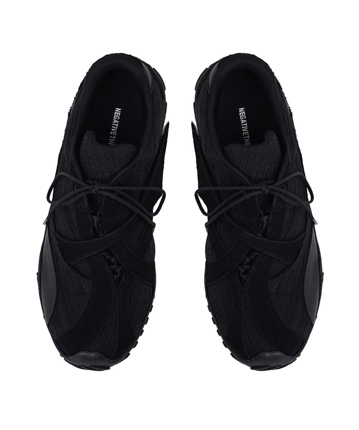 네거티브쓰리(NEGATIVE THREE) Asymmetry No.3 Sneakers_Black