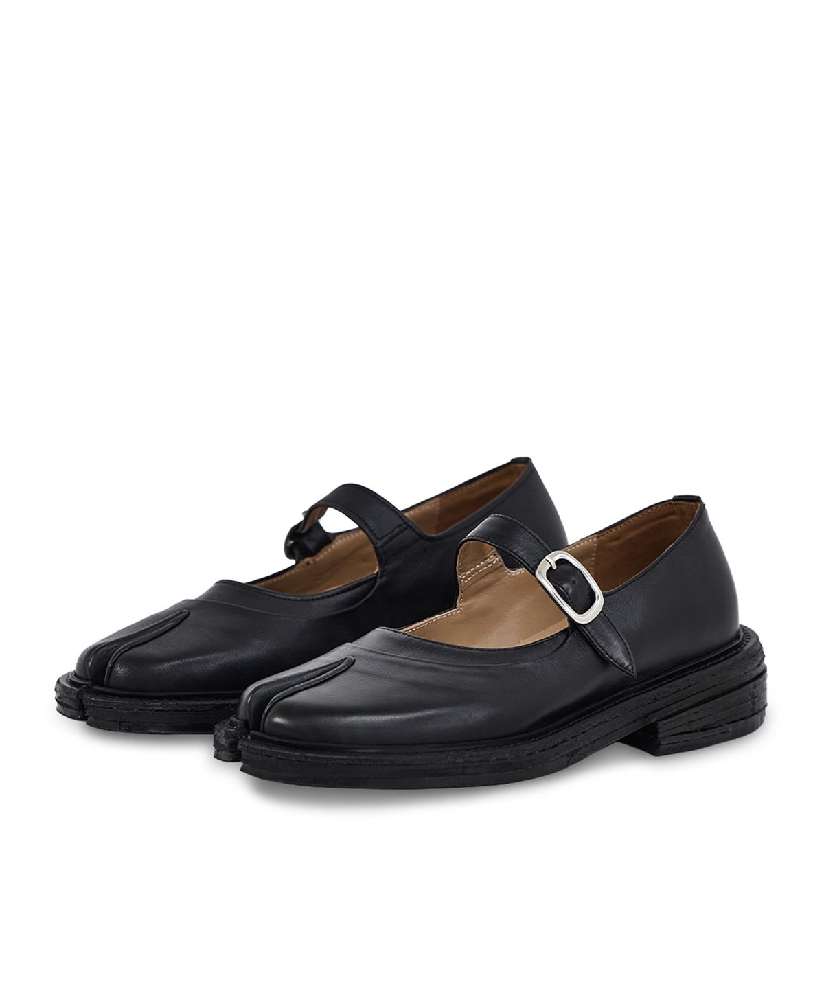 네거티브쓰리(NEGATIVETHREE) Tabi Mary Jane_Black