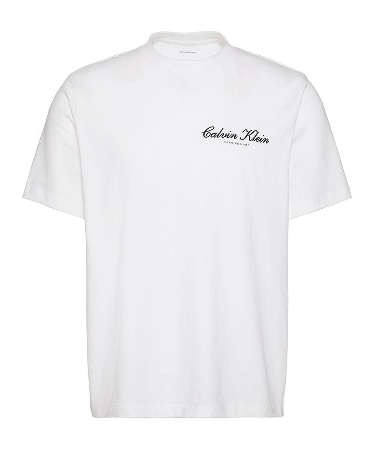캘빈클라인 진(CALVIN KLEIN JEANS) 20S 마치 그래픽 시즈널 패션 레인지 반팔 티셔츠 4RF822G YAF