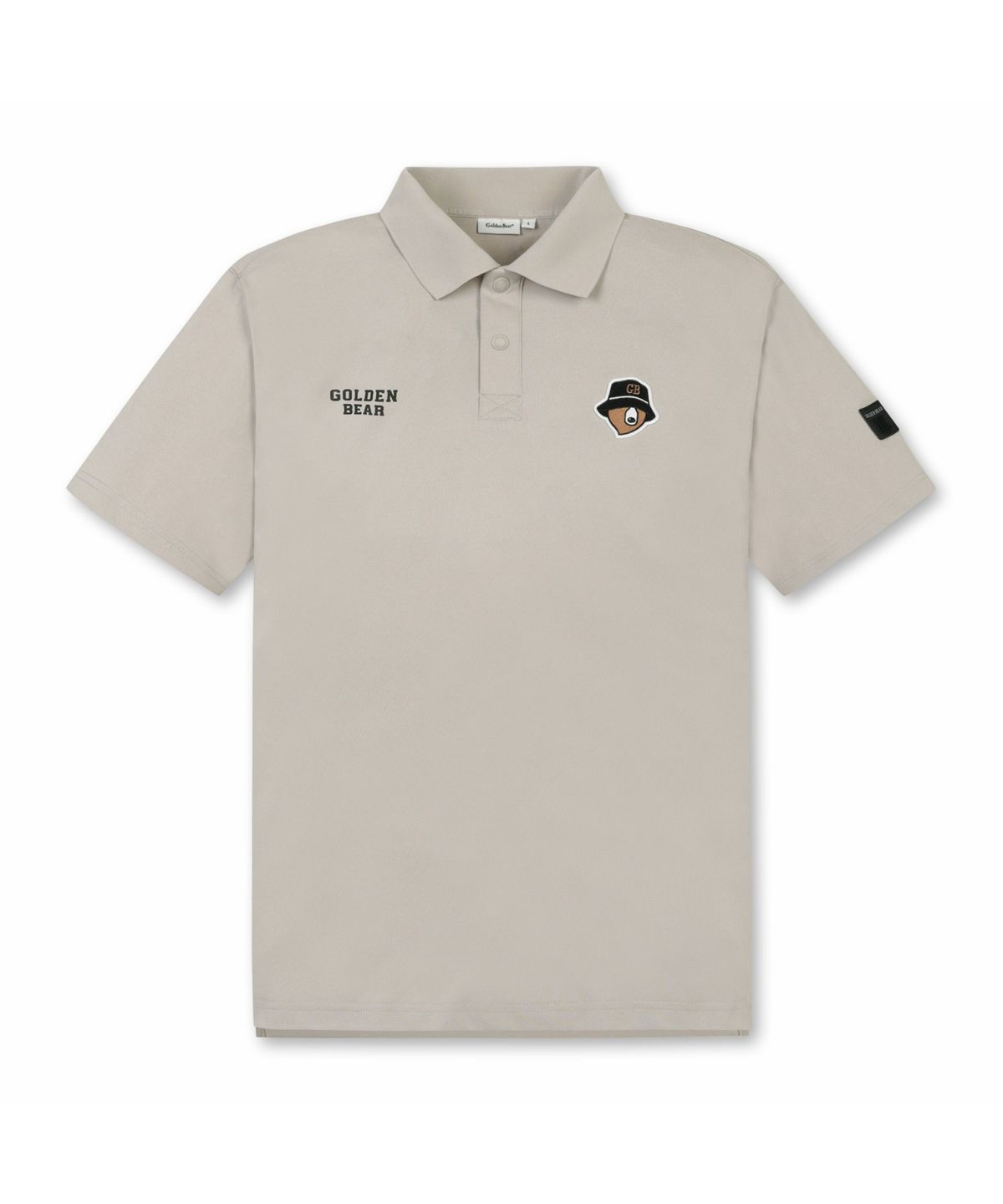 골든베어(GOLDEN BEAR) (M) Regular-Fit Collar Pique T-shirt G4TAM26141BEX