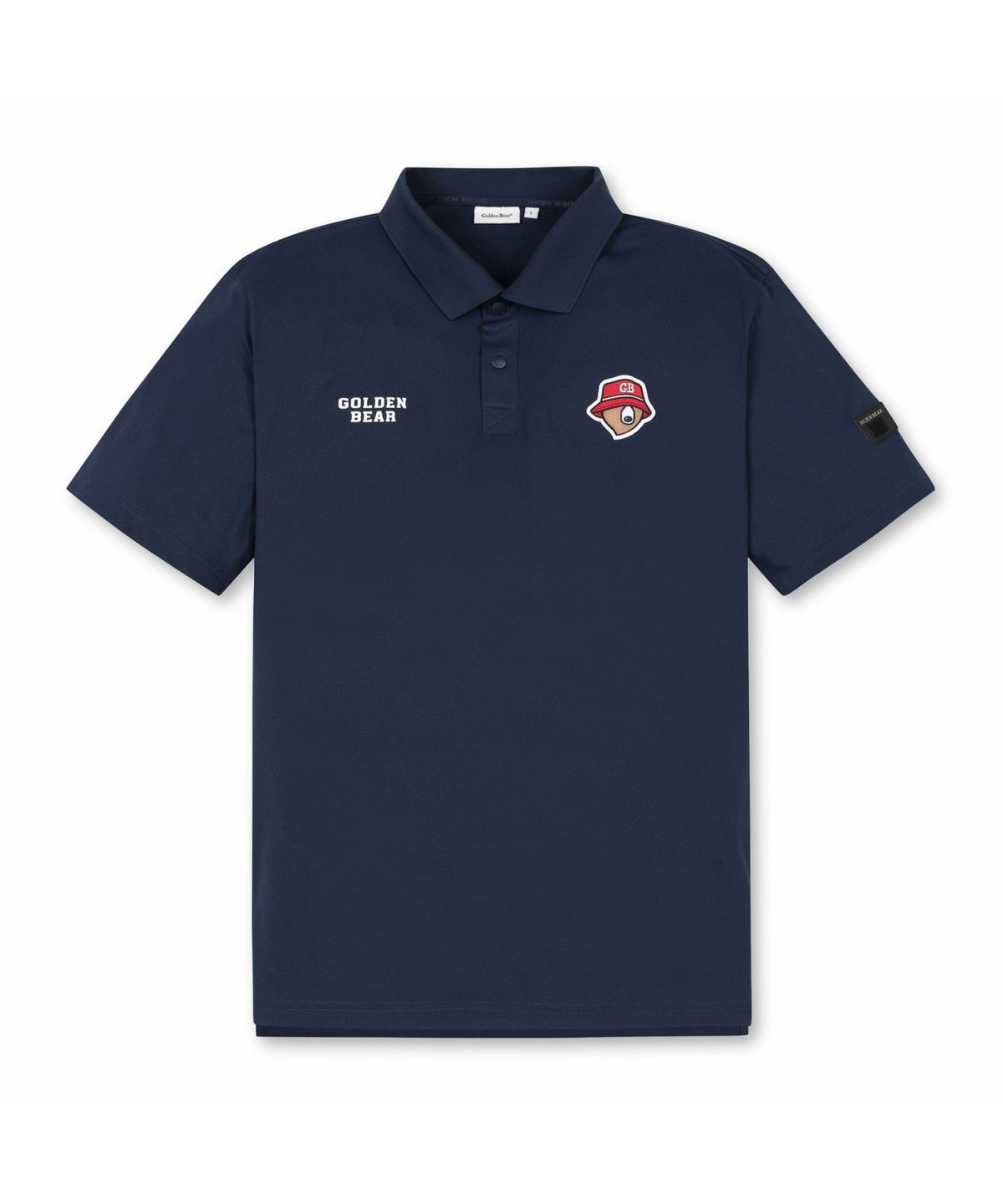 골든베어(GOLDEN BEAR) (M) Regular-Fit Collar Pique T-shirt G4TAM26141NYX