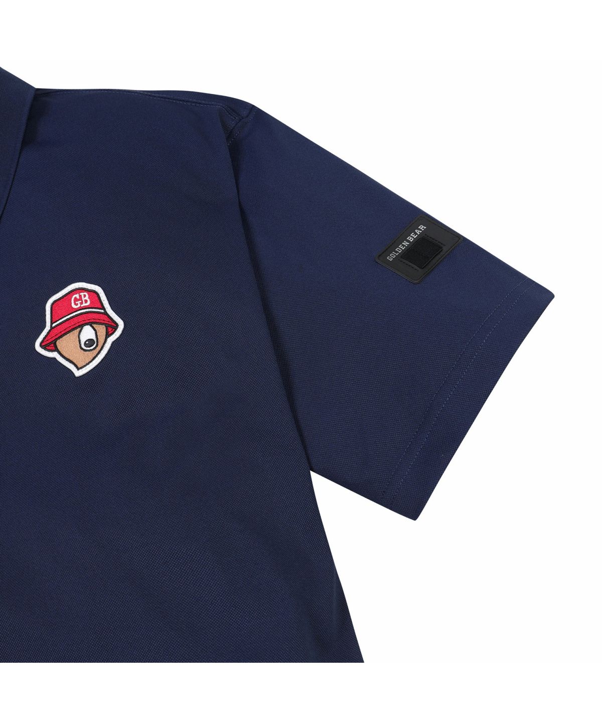 골든베어(GOLDEN BEAR) (M) Regular-Fit Collar Pique T-shirt G4TAM26141NYX