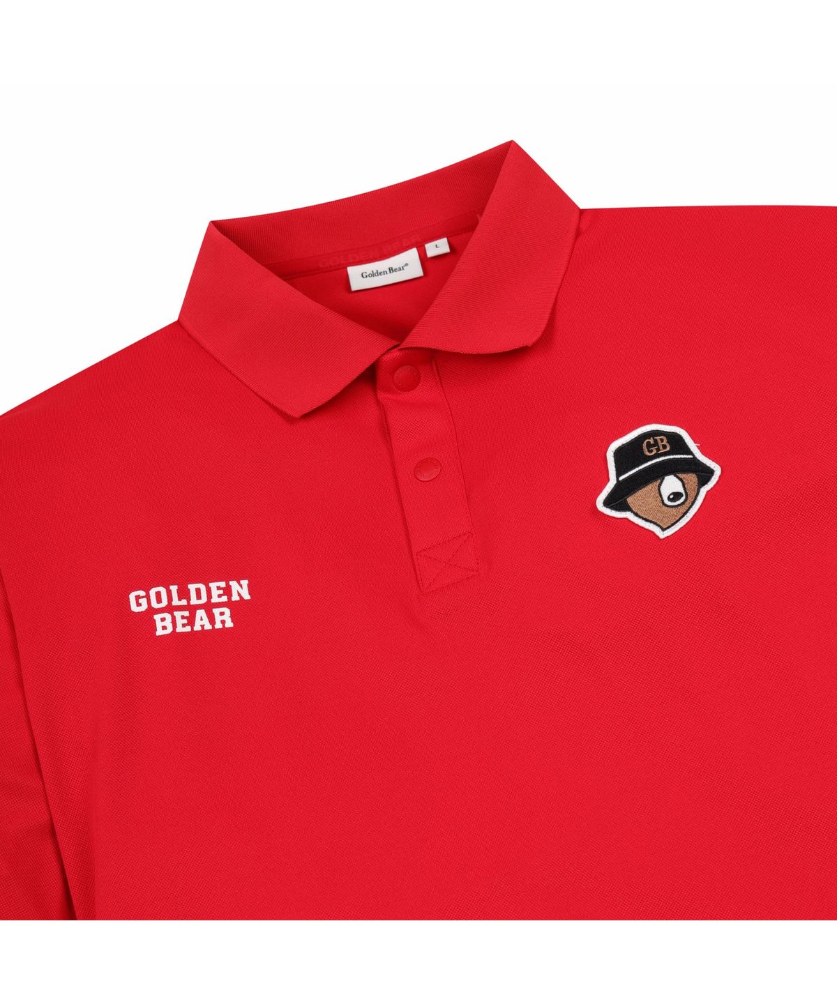 골든베어(GOLDEN BEAR) (M) Regular-Fit Collar Pique T-shirt G4TAM26141REX