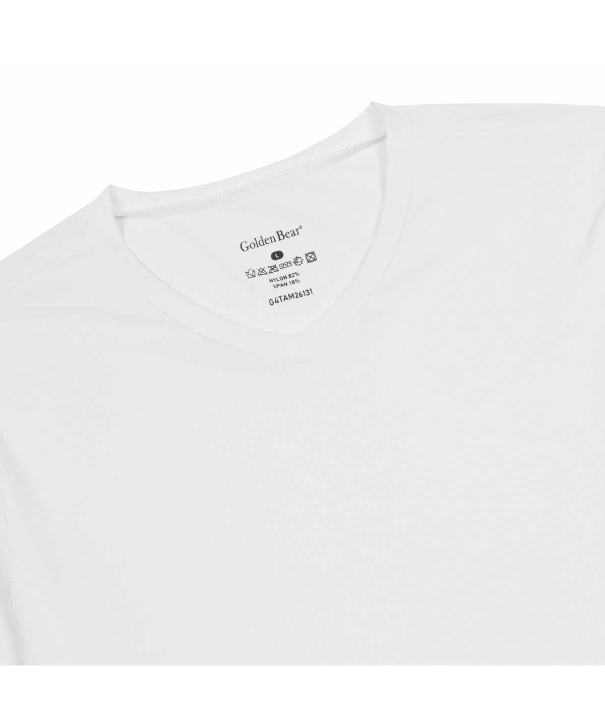 골든베어(GOLDEN BEAR) (M) V-neck Baselayer  G4TAM26131WHX