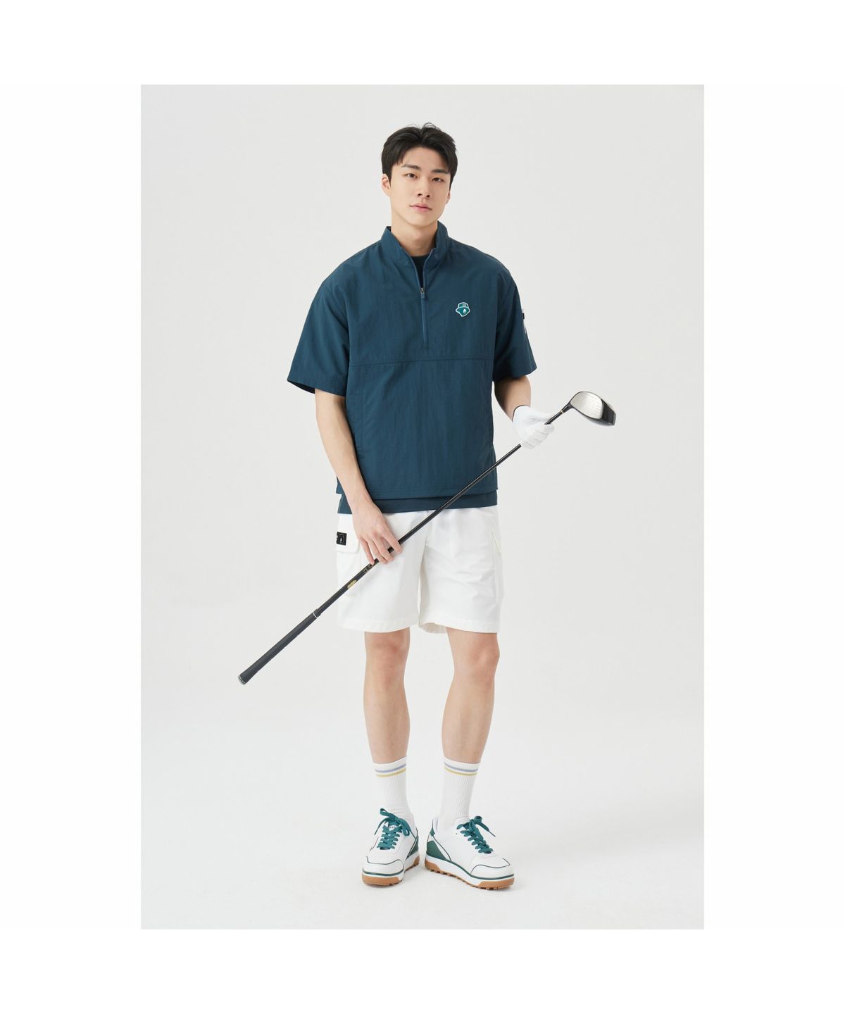 골든베어(GOLDEN BEAR) (M) Stretch Woven Shorts G4PAM26101WHX