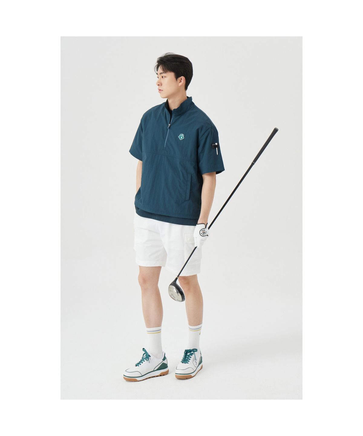 골든베어(GOLDEN BEAR) (M) Stretch Woven Shorts G4PAM26101WHX