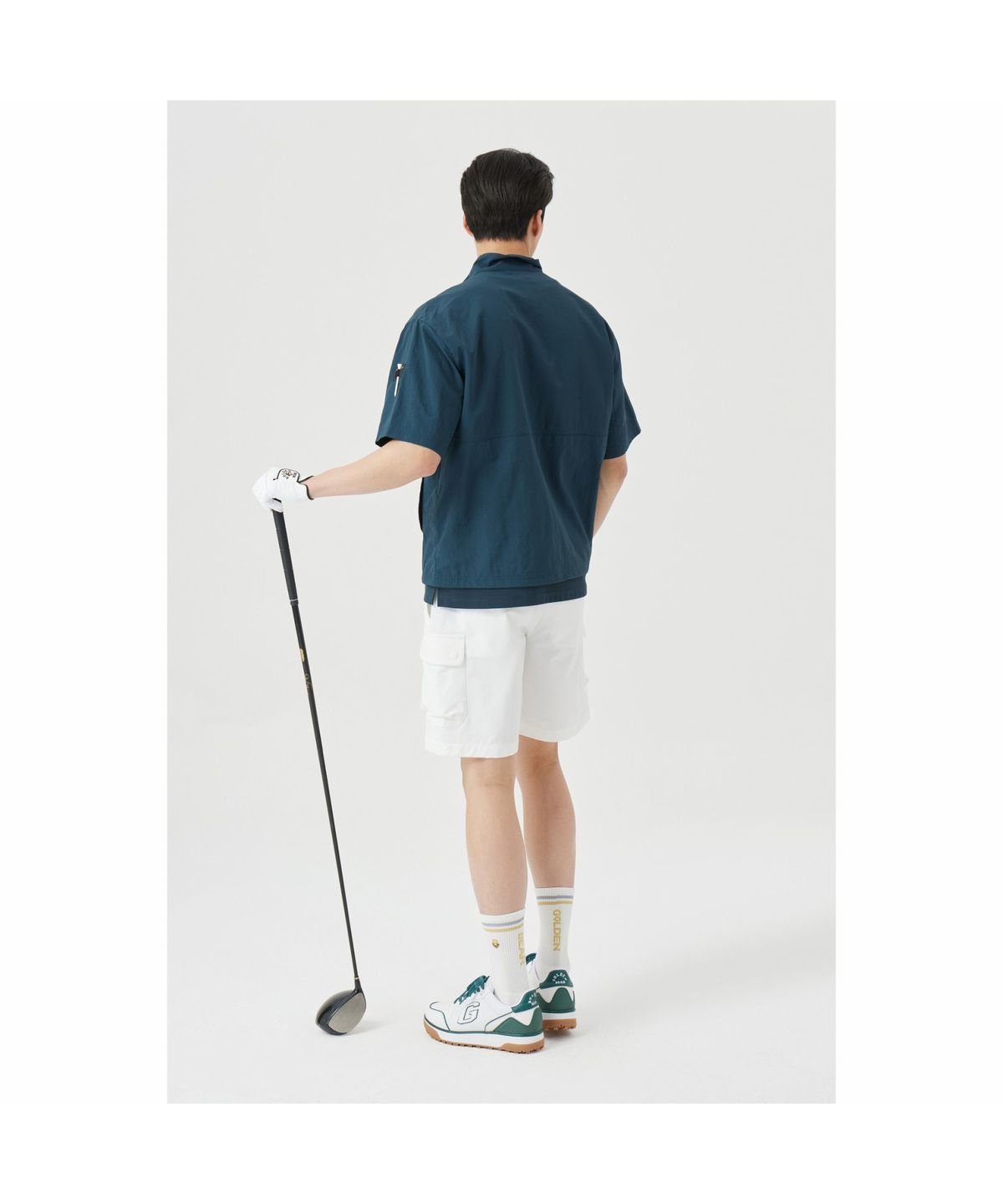 골든베어(GOLDEN BEAR) (M) Stretch Woven Shorts G4PAM26101WHX