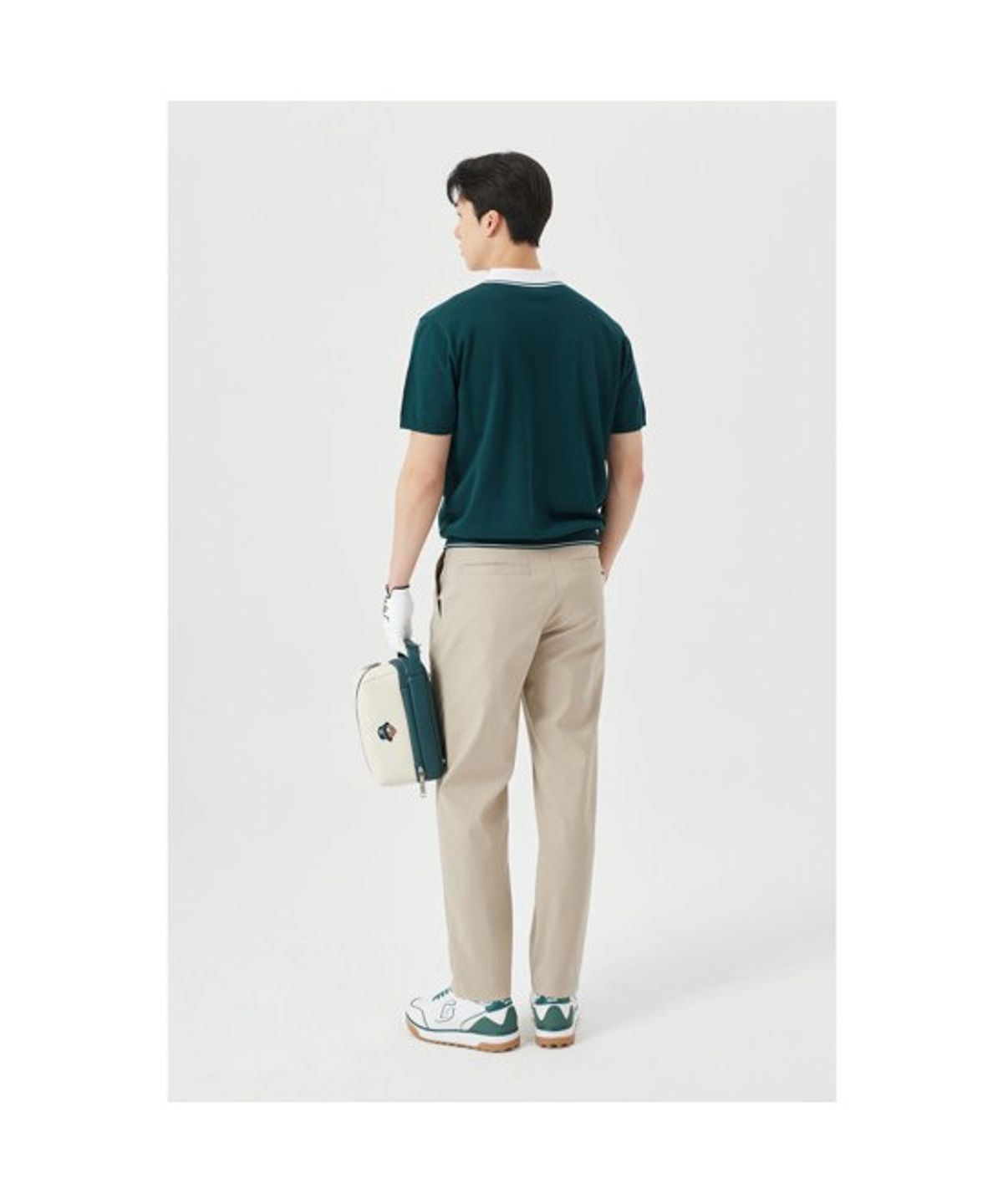 골든베어(GOLDEN BEAR) (M) Tucked Straight Fit Pants  G4PAM26121BEX