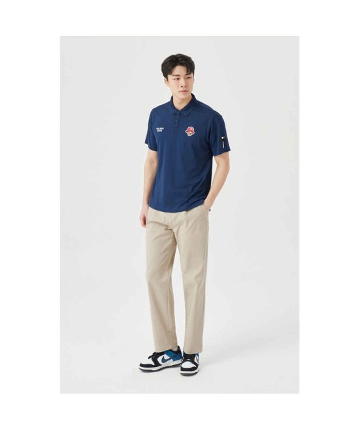골든베어(GOLDEN BEAR) (M) Tucked Straight Fit Pants  G4PAM26121BEX