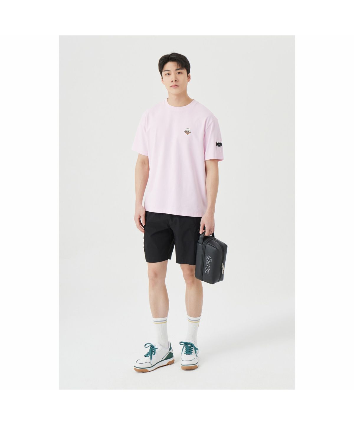 골든베어(GOLDEN BEAR) (M) Stretch Woven Shorts G4PAM26101BKX