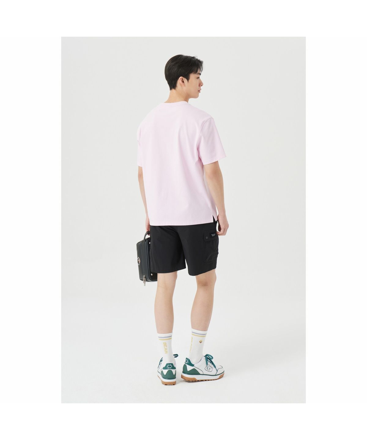 골든베어(GOLDEN BEAR) (M) Stretch Woven Shorts G4PAM26101BKX