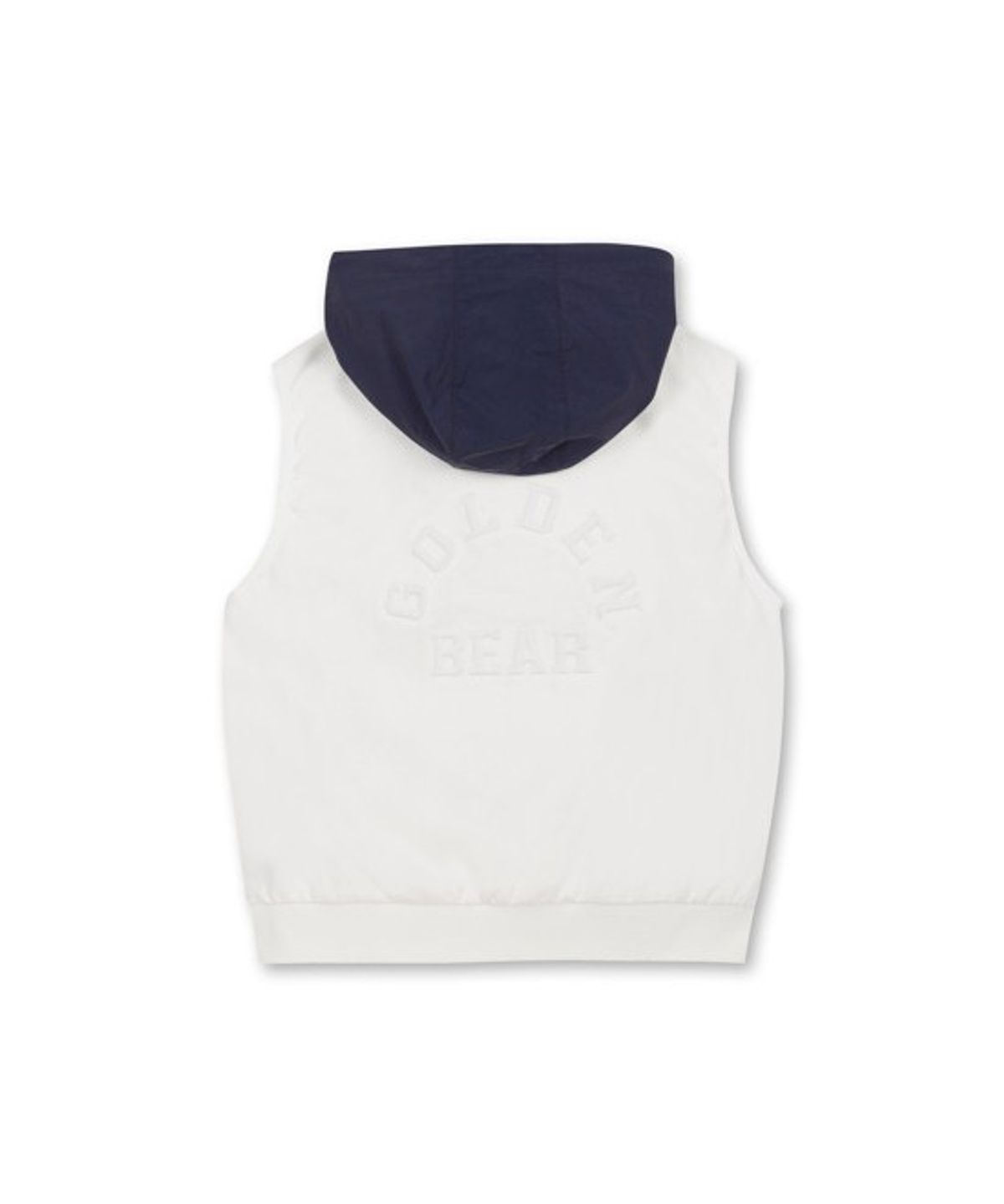 골든베어(GOLDEN BEAR) (W) Color Blocked Hood Vest  G5VAM26101IVX