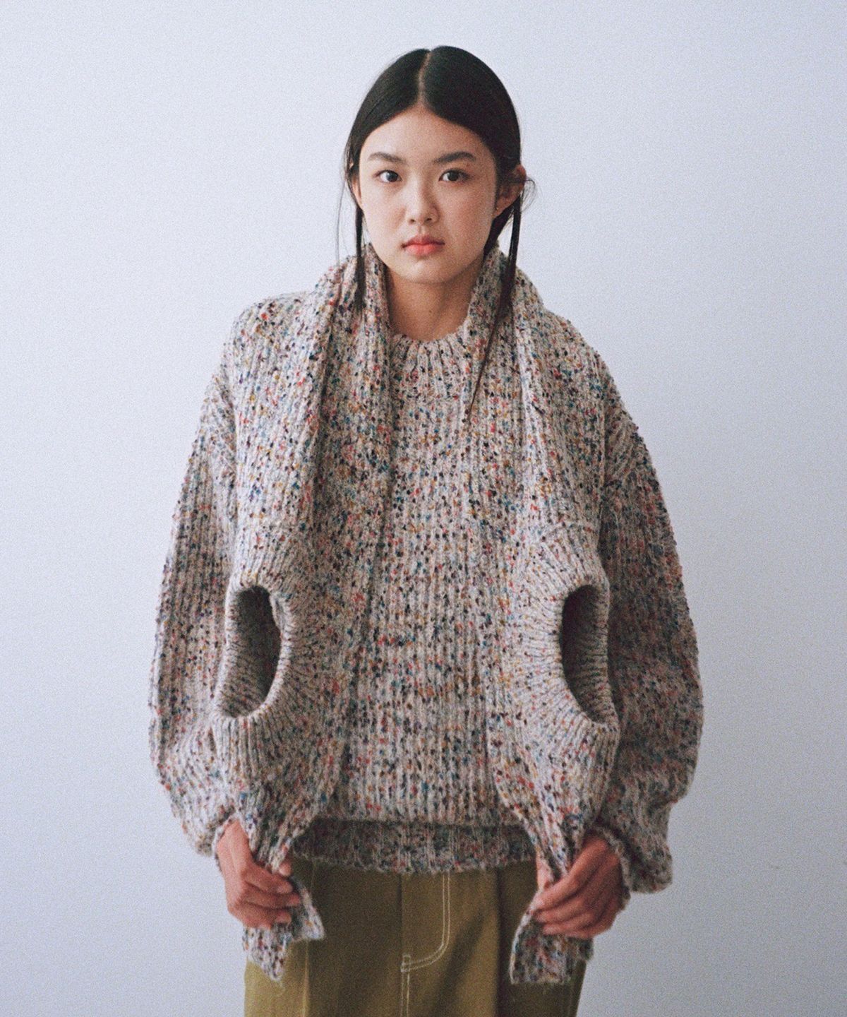 에핑글러(EPINGLER) DOUGHNUT KNIT - IVORY