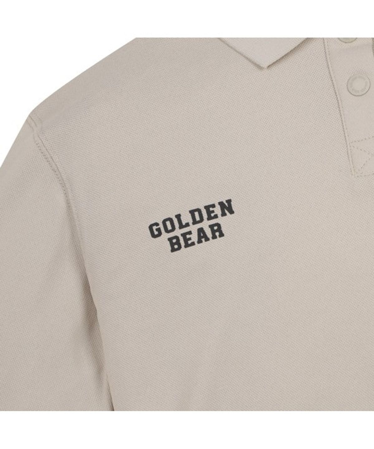 골든베어(GOLDEN BEAR) (W) Regular-Fit Collar Pique T-shirt  G5TAM26131BEX