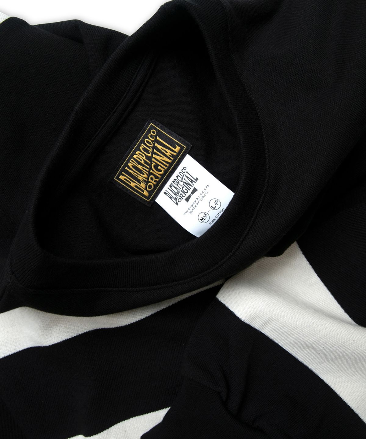 블랙피피(BLACKPP) BLACK PP MR Striped Sleeve L/S (Motorcycle Riding)