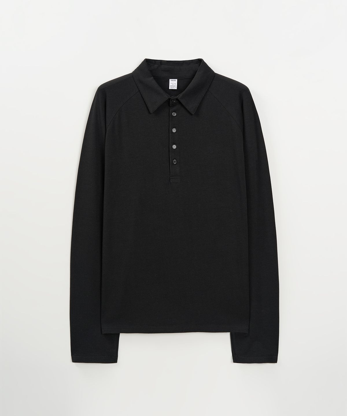 토피(TOFFEE) VTG 폴로 티셔츠 (BLACK)