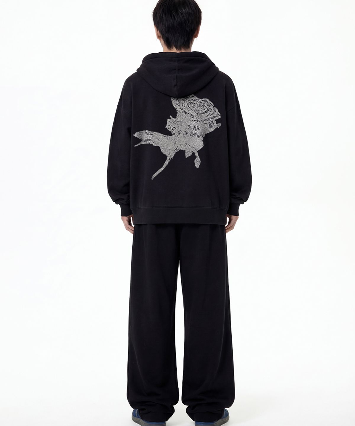 그레이버(GRAVER) [UNISEX]YARN OVER BACK 후드집업_2color