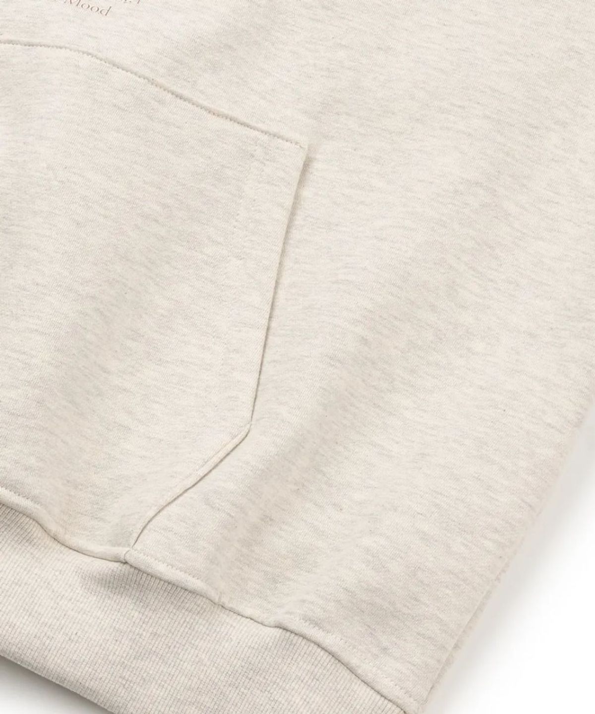 칠 하나 투 구육(71TO96) (기모) Gat Meow Hoodie (Oatmeal)