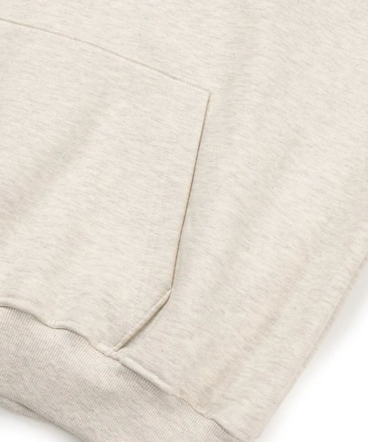 칠 하나 투 구육(71TO96) (기모) Traditional embroidery Hoodie (Oatmeal)