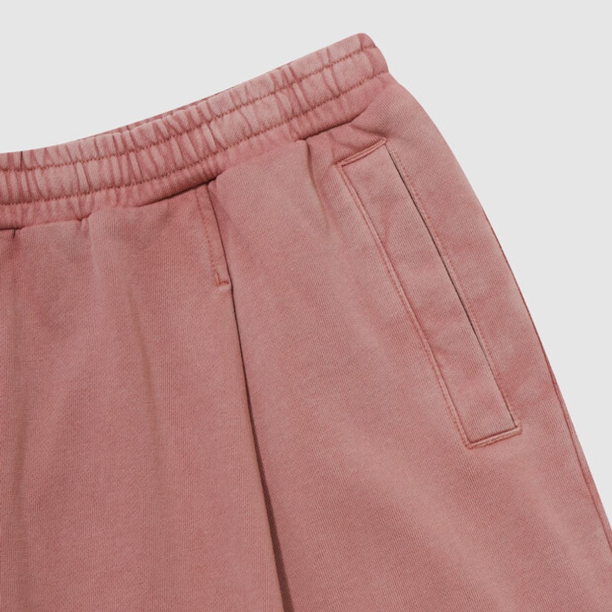 엄브로(UMBRO) HBL 엄그레이 빈티지 6부 버뮤다 스웨트 반바지 핑크 UR121CHP22