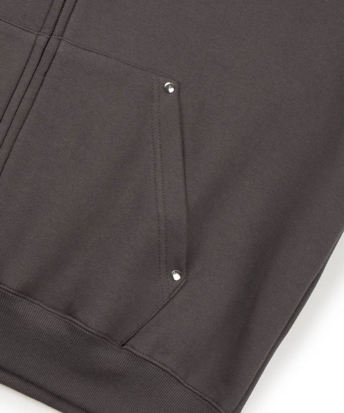 칠 하나 투 구육(71TO96) (기모) Tiger Hoodie Zip-up (Charcoal)