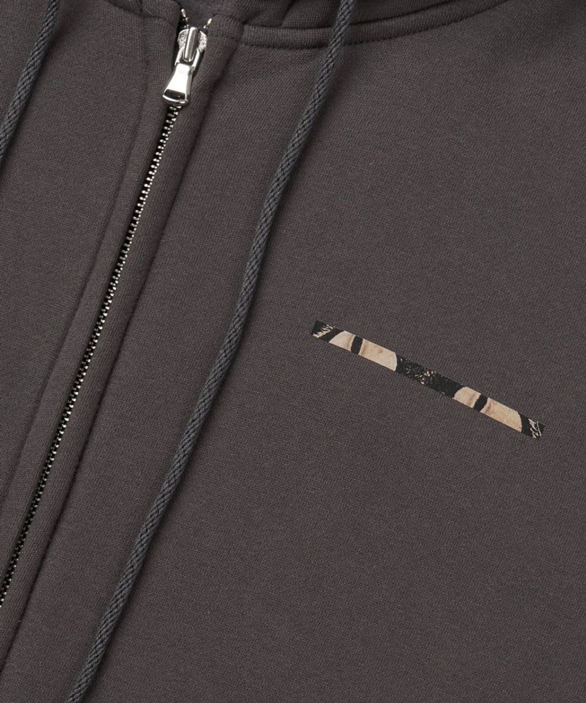 칠 하나 투 구육(71TO96) (기모) Tiger Hoodie Zip-up (Charcoal)