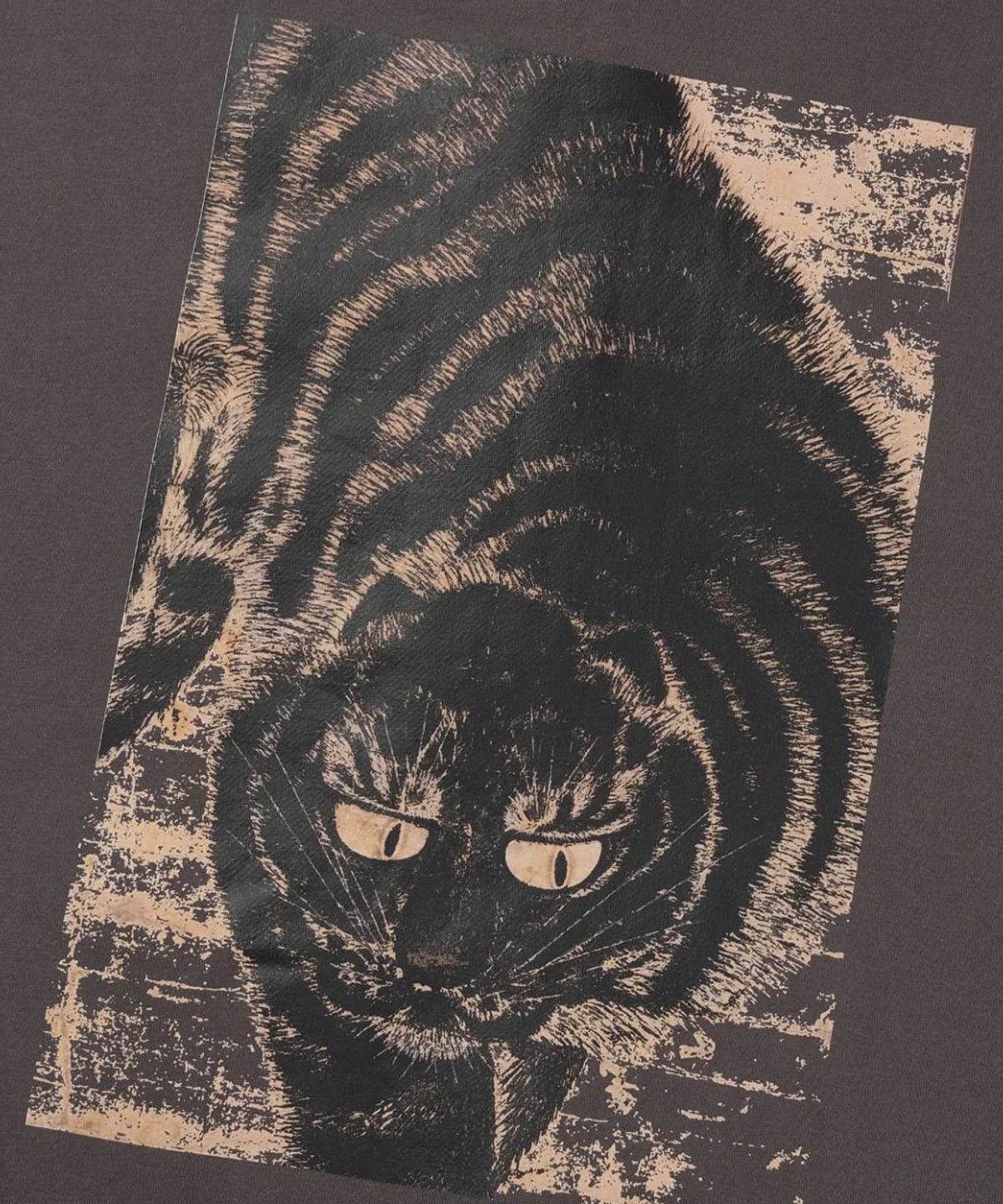 칠 하나 투 구육(71TO96) (기모) Tiger Hoodie Zip-up (Charcoal)