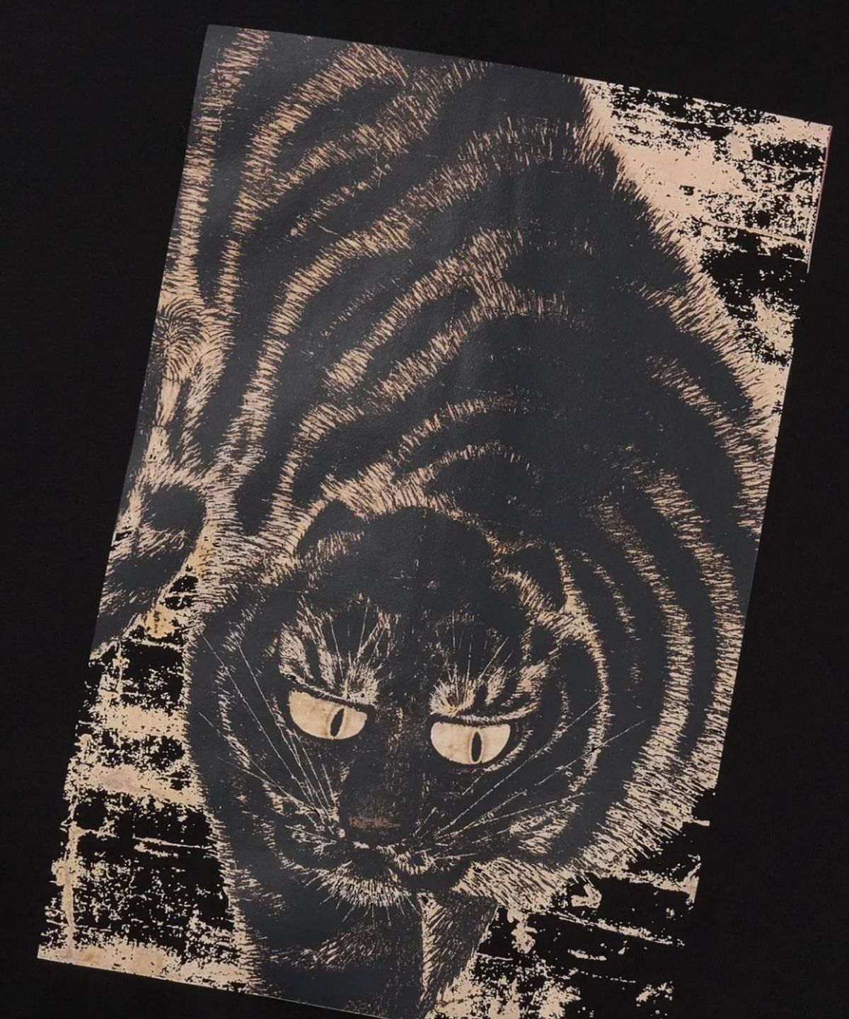 칠 하나 투 구육(71TO96) (기모) Tiger Hoodie Zip-up (Black)