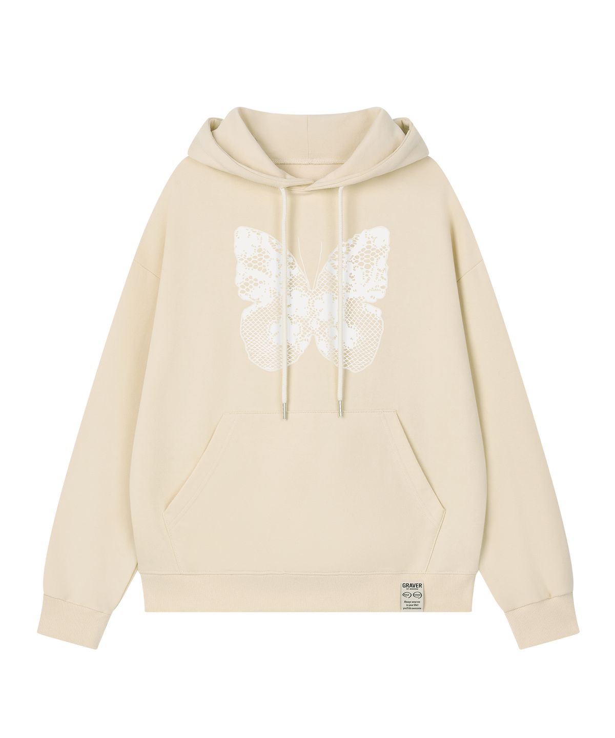 그레이버(GRAVER) [UNISEX]NAVI 후드티_3color