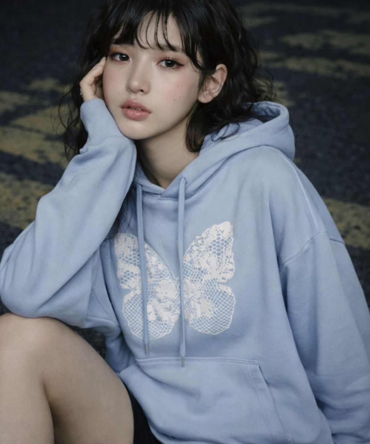 그레이버(GRAVER) [UNISEX]NAVI 후드티_3color