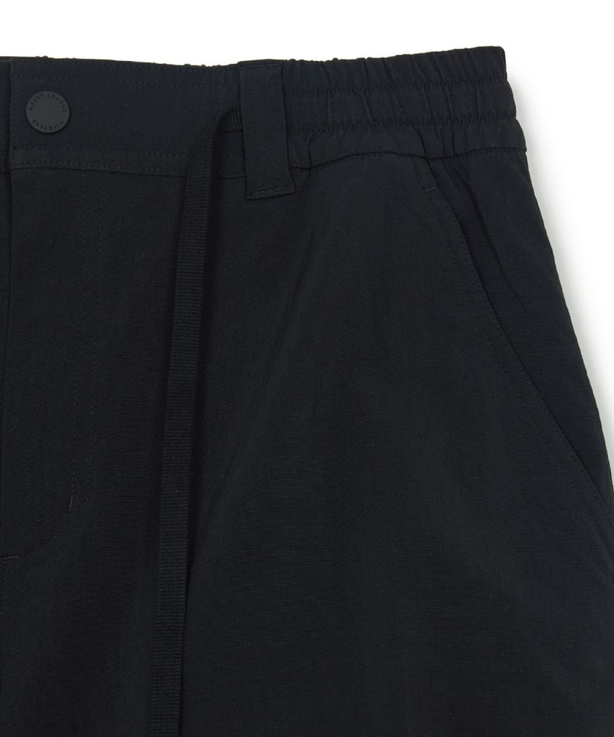 엠엘비(MLB) 코튼터치 절개 카고 와이드 팬츠 NY (Black)