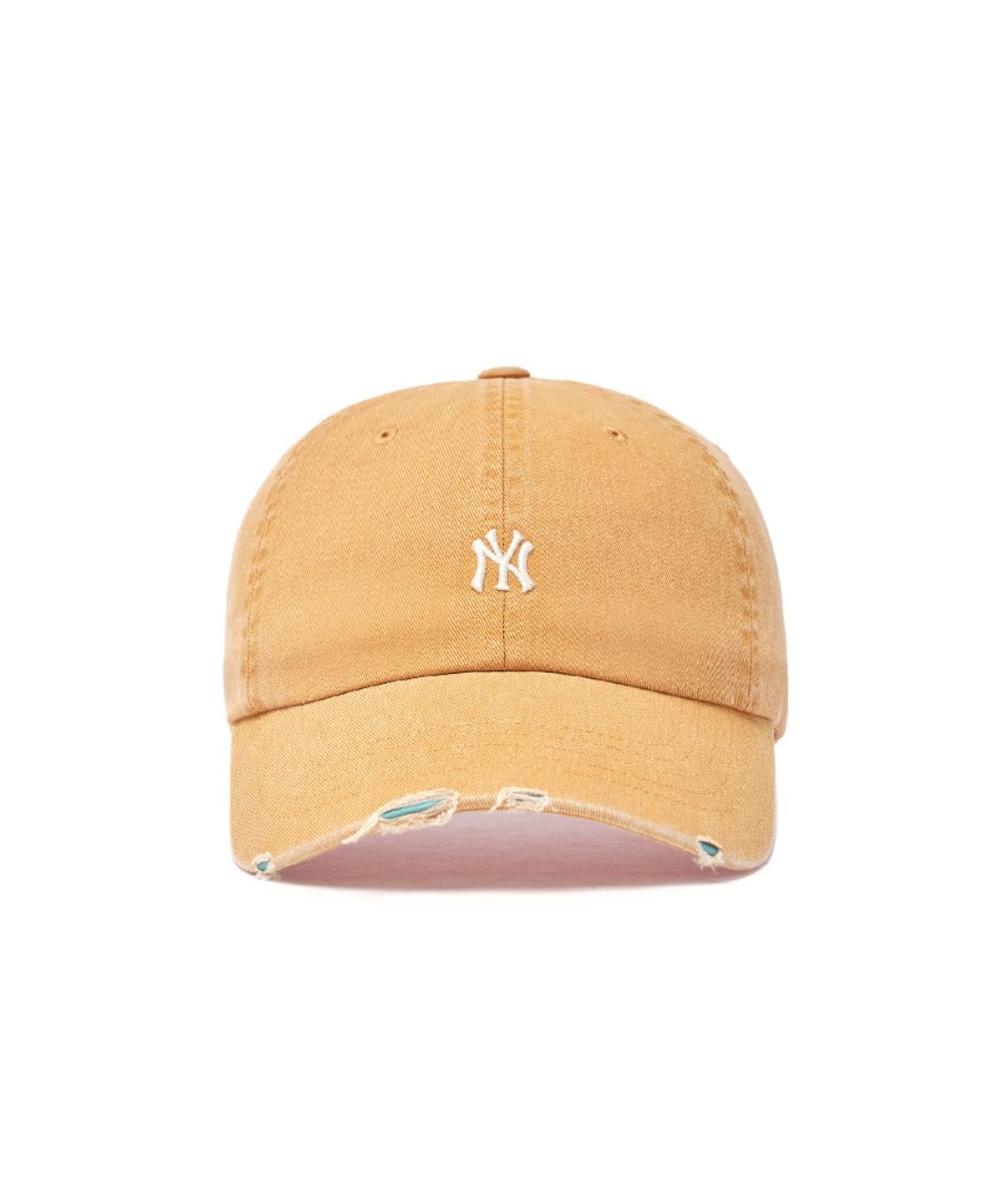 엠엘비(MLB) 빈티지 나노 언스트럭쳐 볼캡 NY (Orange)