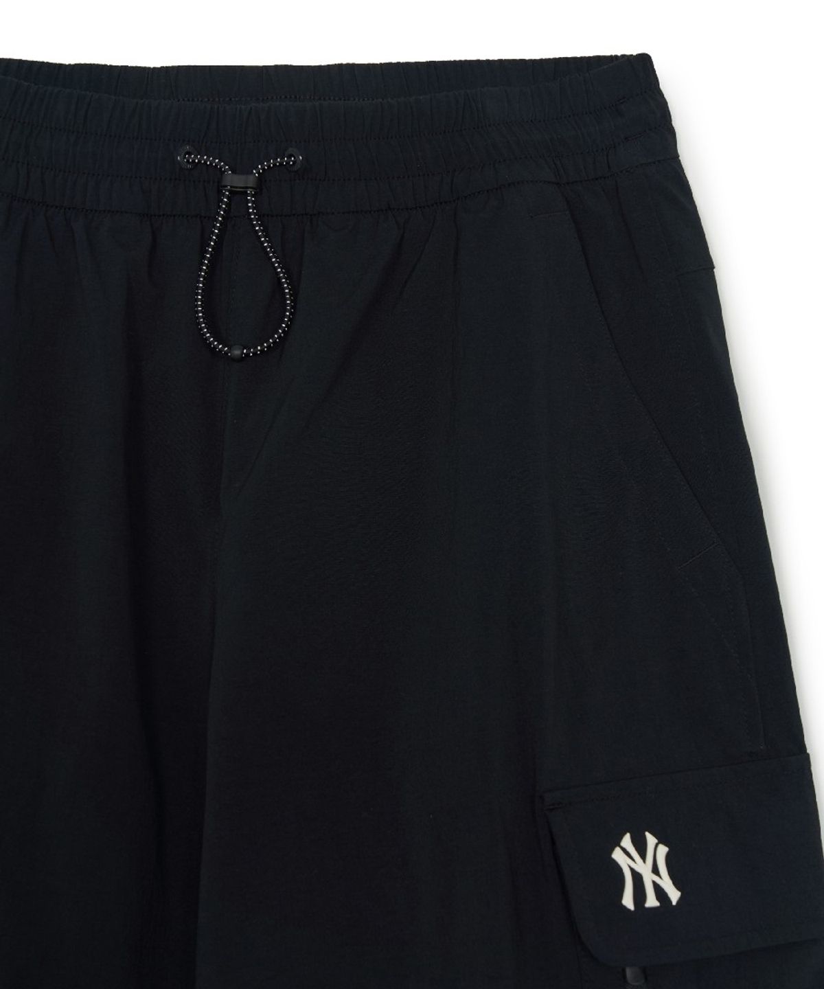 엠엘비(MLB) 고프코어 코튼터치 파라슈트 카고 와이드 팬츠 NY (Black)