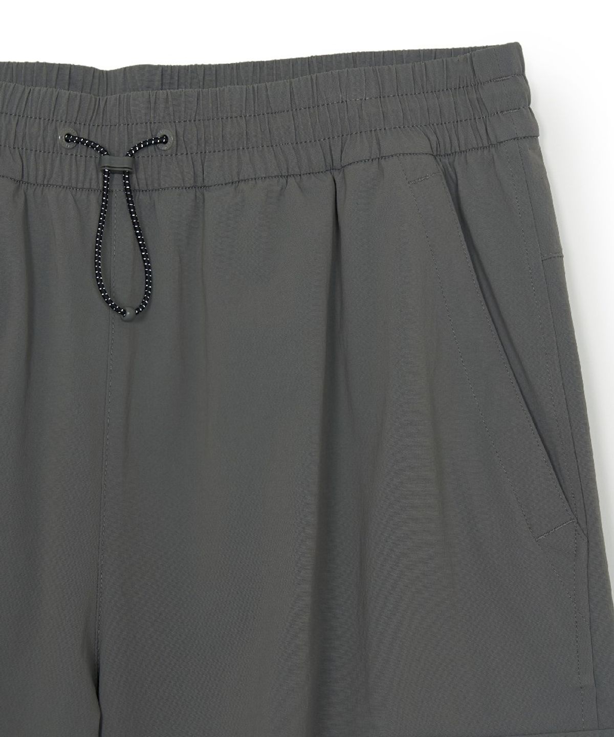 엠엘비(MLB) 고프코어 코튼터치 파라슈트 카고 와이드 팬츠 NY (Charcoal Grey)