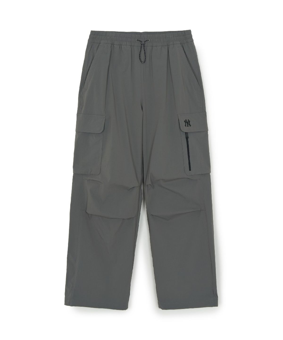 엠엘비(MLB) 고프코어 코튼터치 파라슈트 카고 와이드 팬츠 NY (Charcoal Grey)